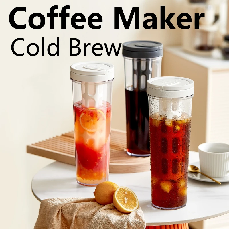 Cold Brew Bottle - 1L manuel soğuk demleme kahve makinesi