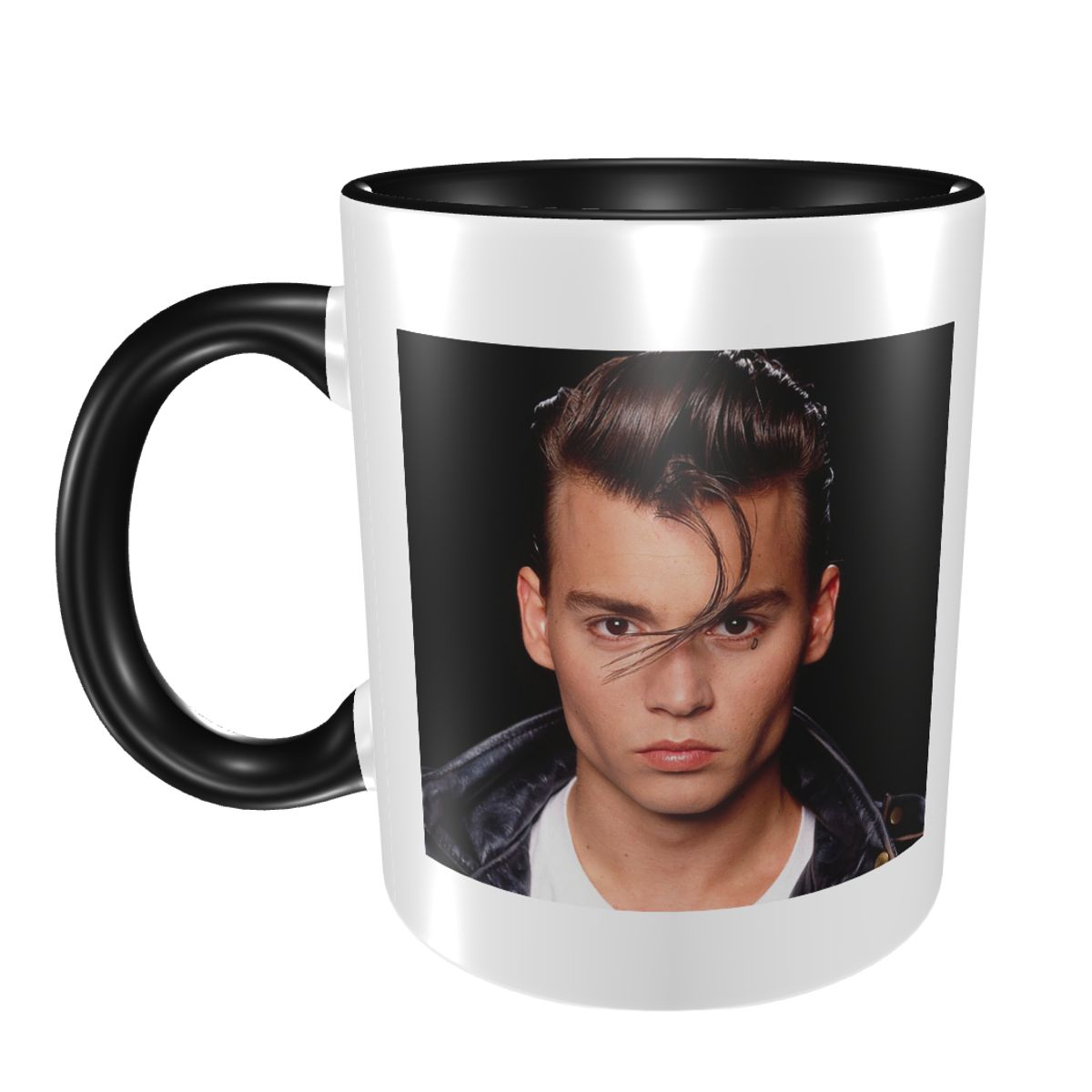 Young Tea Coffee - Genç Johnny Depp Kupa Komik Seramik