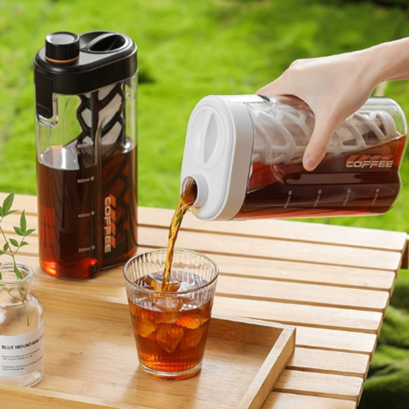 Cold Brew Bottle - 800ML Soğuk Demleme Pres Tipi Buzlu