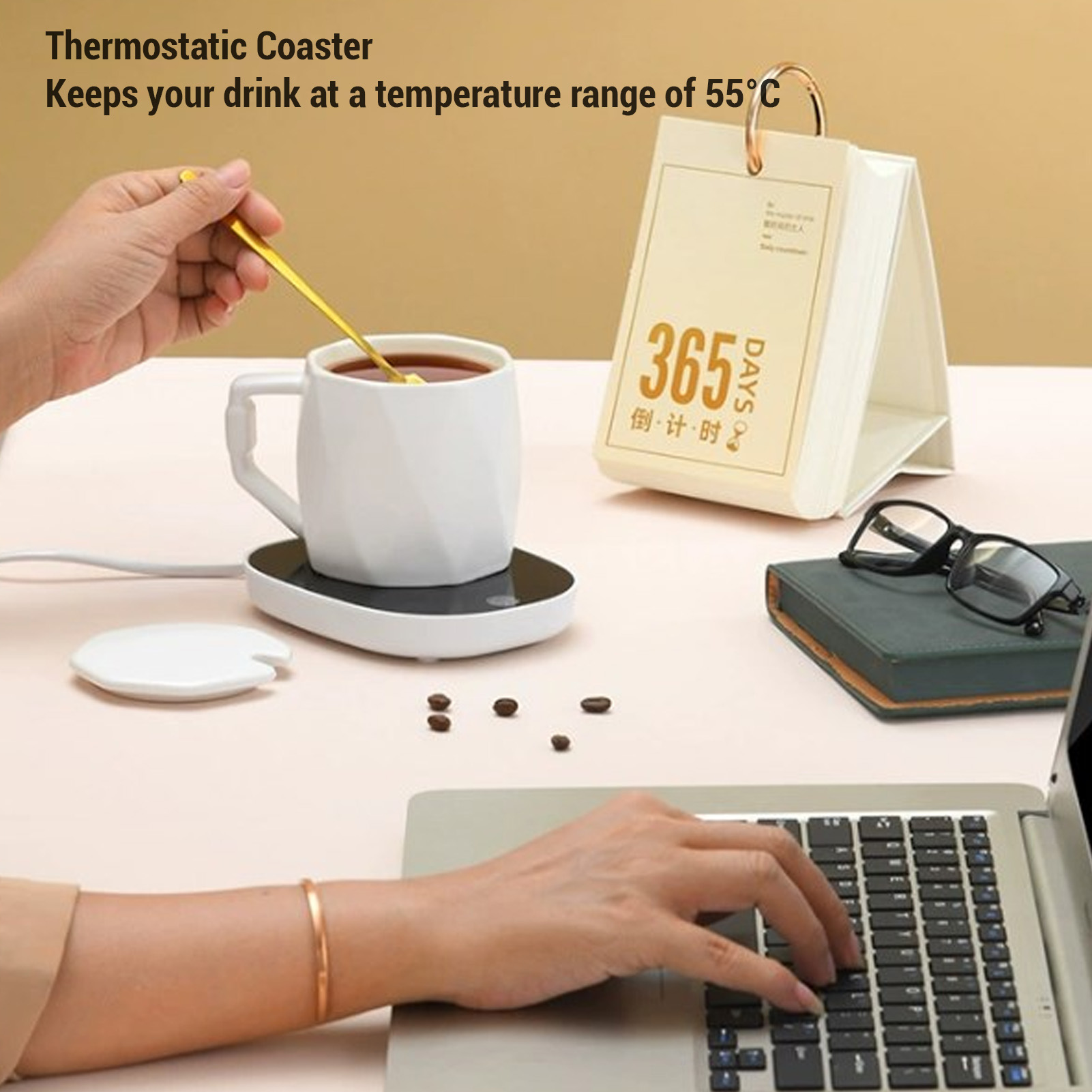 Coffee Tea Warmer - Kupa Isıtıcı 16W Düşük Güç 55