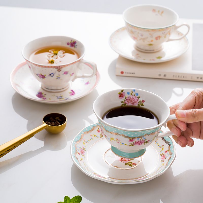 Coffee Tea Flower - İngiliz dış ticaret ihracat seramik kahve