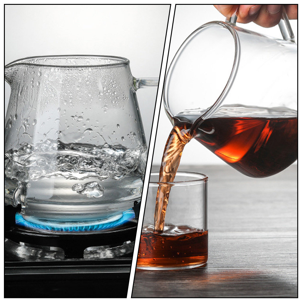 Coffee Tea Flower - 1 Adet 650Ml Yüksek Şeffaflıkta Cam