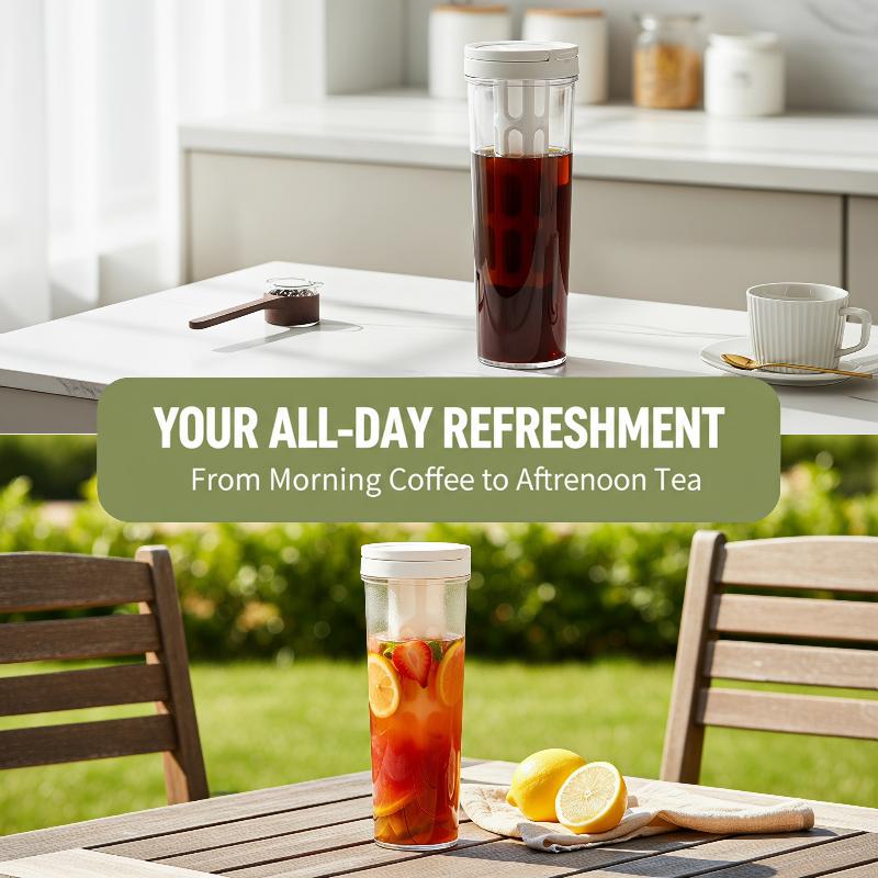 Cold Brew Bottle - 1L Manuel Soğuk Demleme Kahve Makinesi