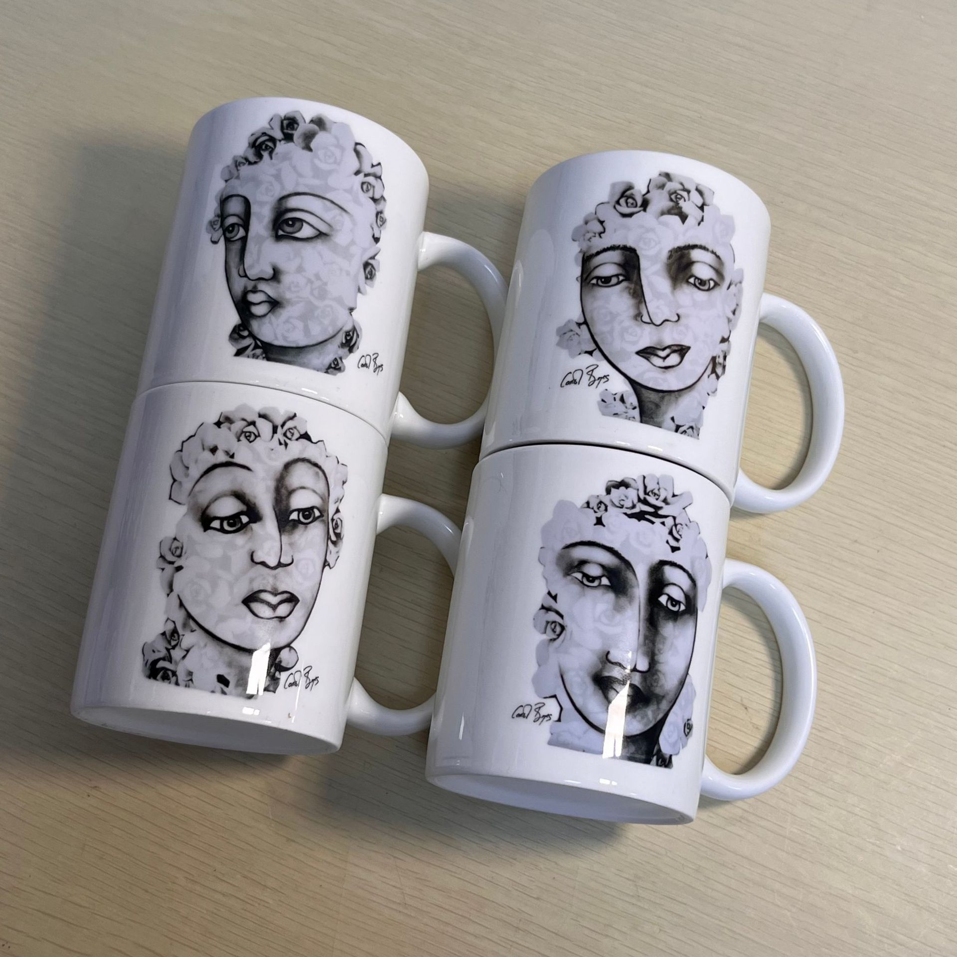 Coffee Tea Images - Güney afrika Carrol Boyes seramik kupa