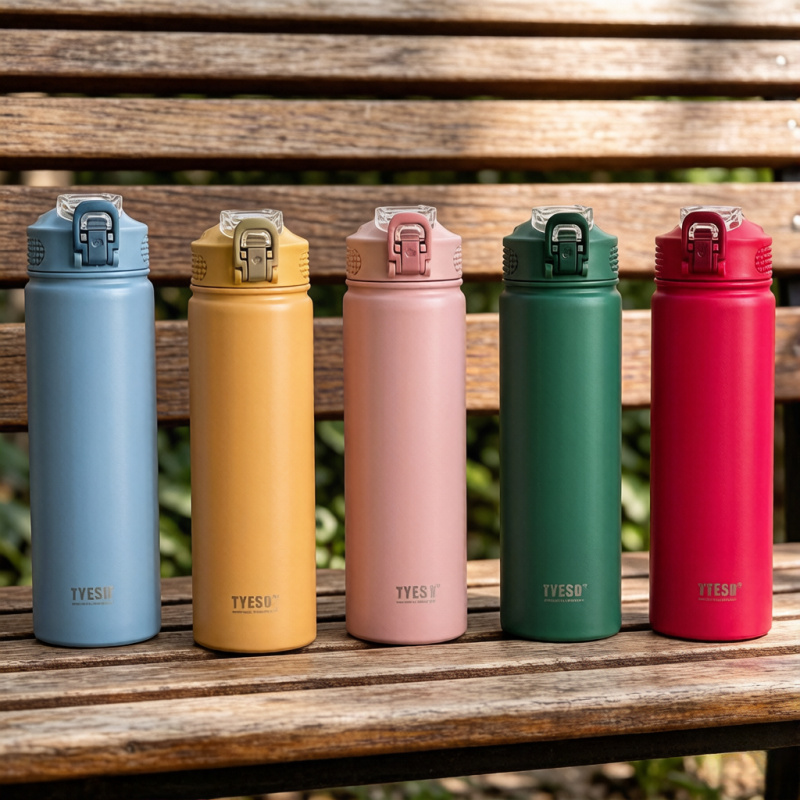 Cold Brew Bottle - TYESO 600/750ml Pipetli Termos Su Şişesi,