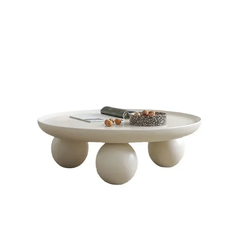 Coffee Tea Room - Sevimli Bulut Sehpa Modern Yuvarlak Çay