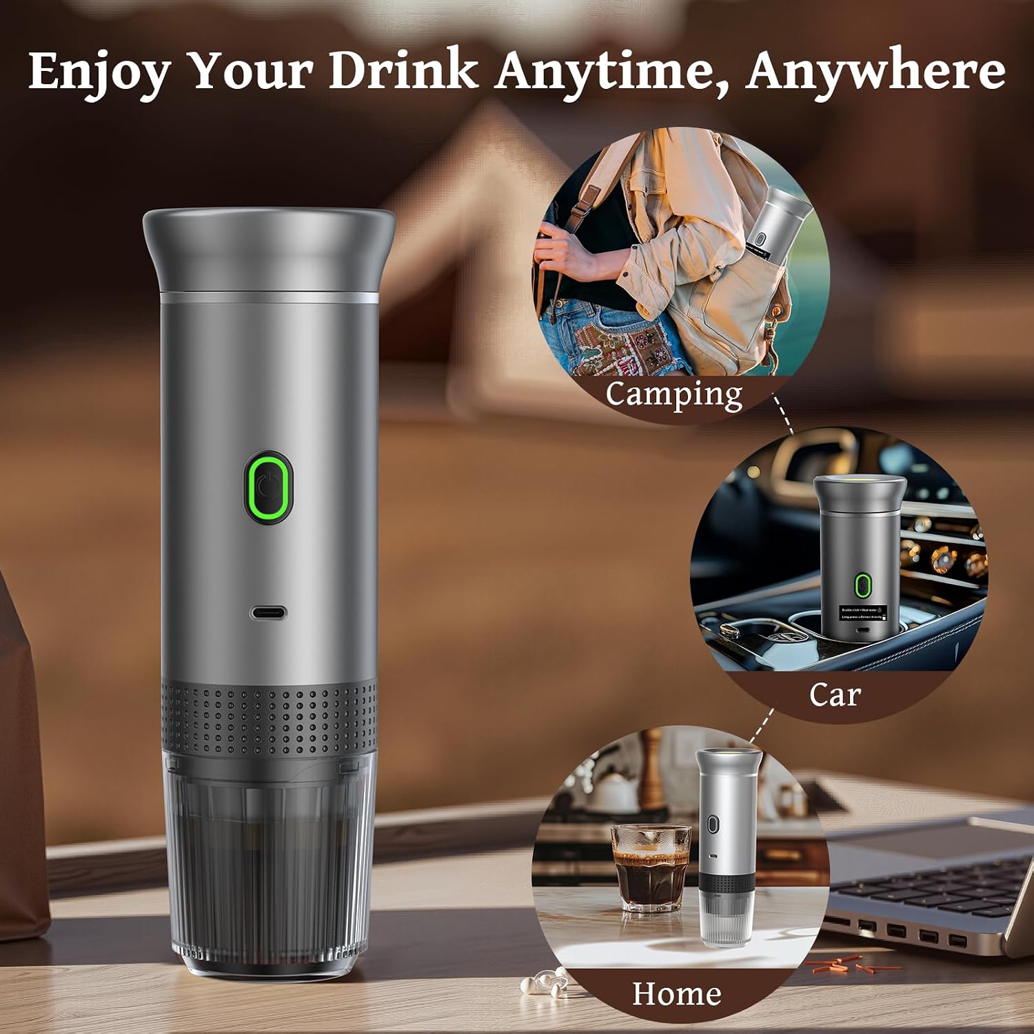 Coffee Tea Espresso Machines - 2026 Yeni Nesil Taşınabilir Kahve Makinesi