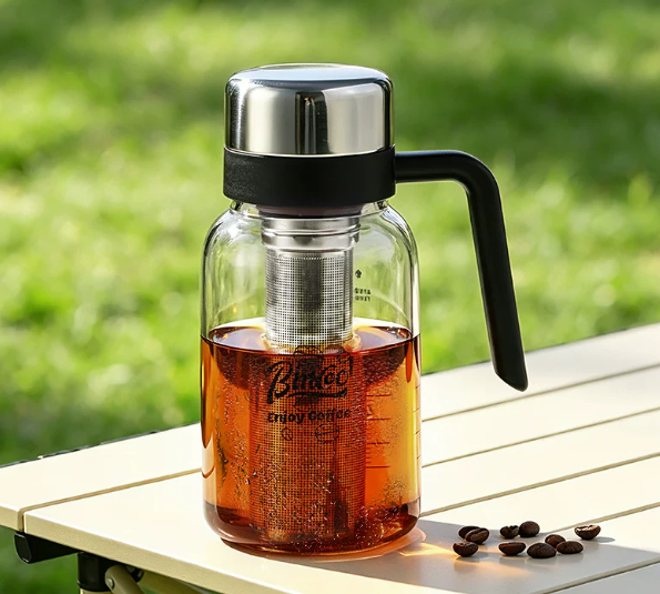 Cold Brew Bottle - Bincoo Soğuk Demleme Kahve Makinesi, İnce