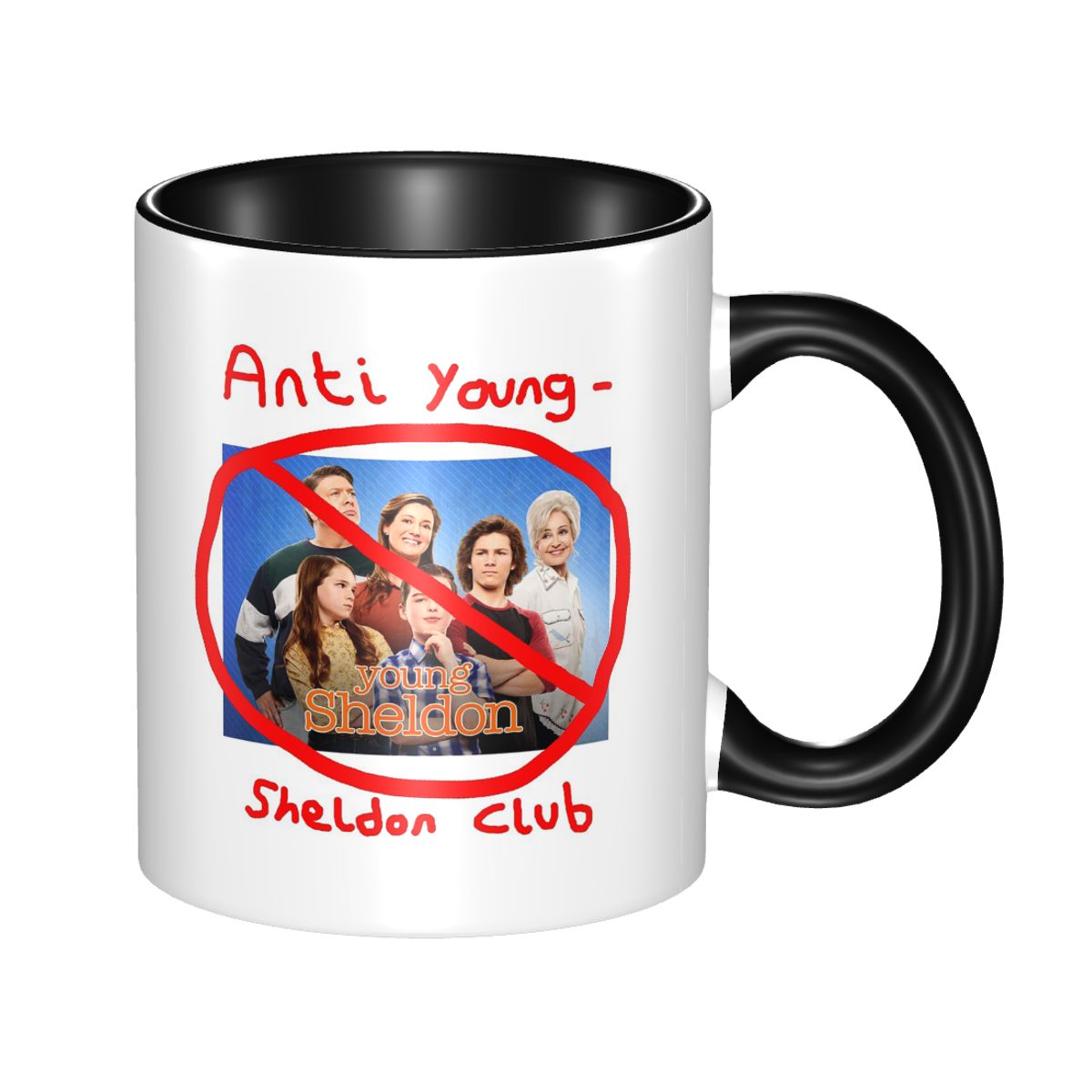 Young Tea Coffee - Anti Young Sheldon Kulübü Sheldon Büyük