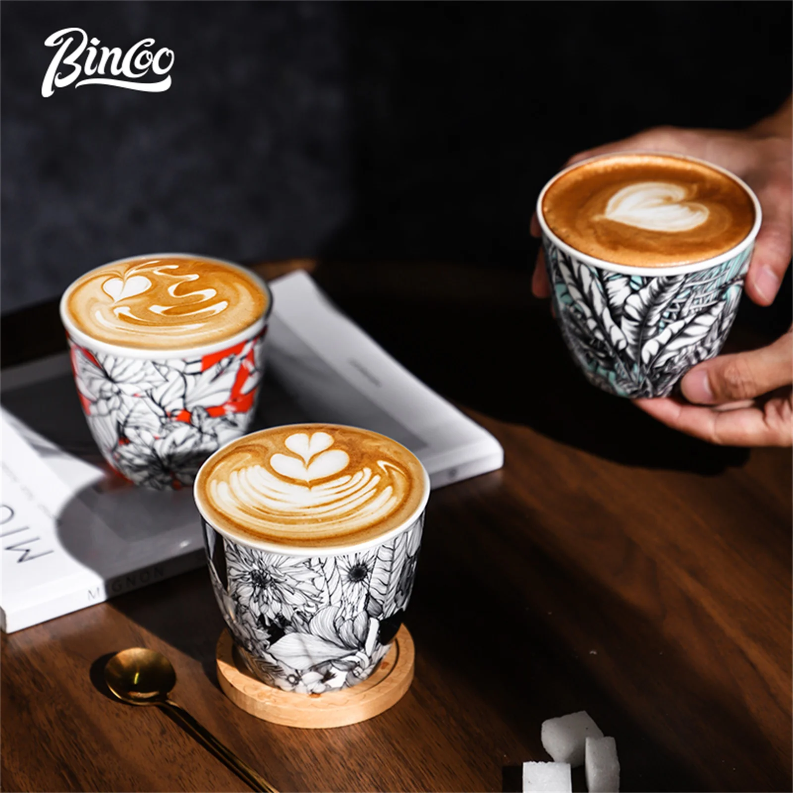 BINCOO Seramik Kahve Fincanı Y - Coffee Tea Flower incelemesi ve fiyatı