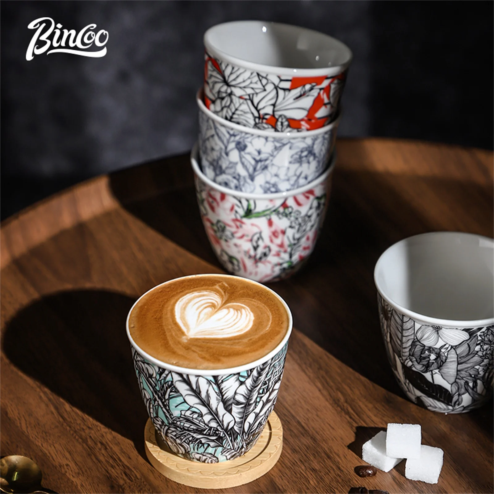 BINCOO Seramik Kahve Fincanı Y - Coffee Tea Flower incelemesi ve fiyatı