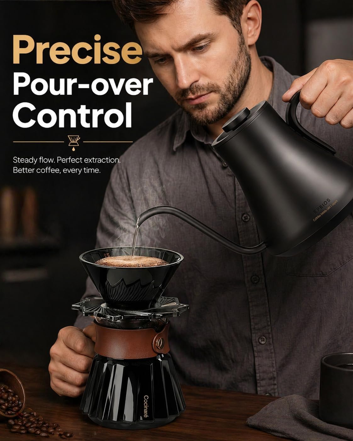 Hassas Boyunlu Elektrikli Su I - Coffee Tea Images incelemesi ve fiyatı
