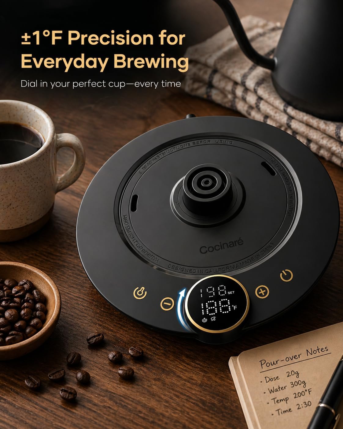 Hassas Boyunlu Elektrikli Su I - Coffee Tea Images incelemesi ve fiyatı