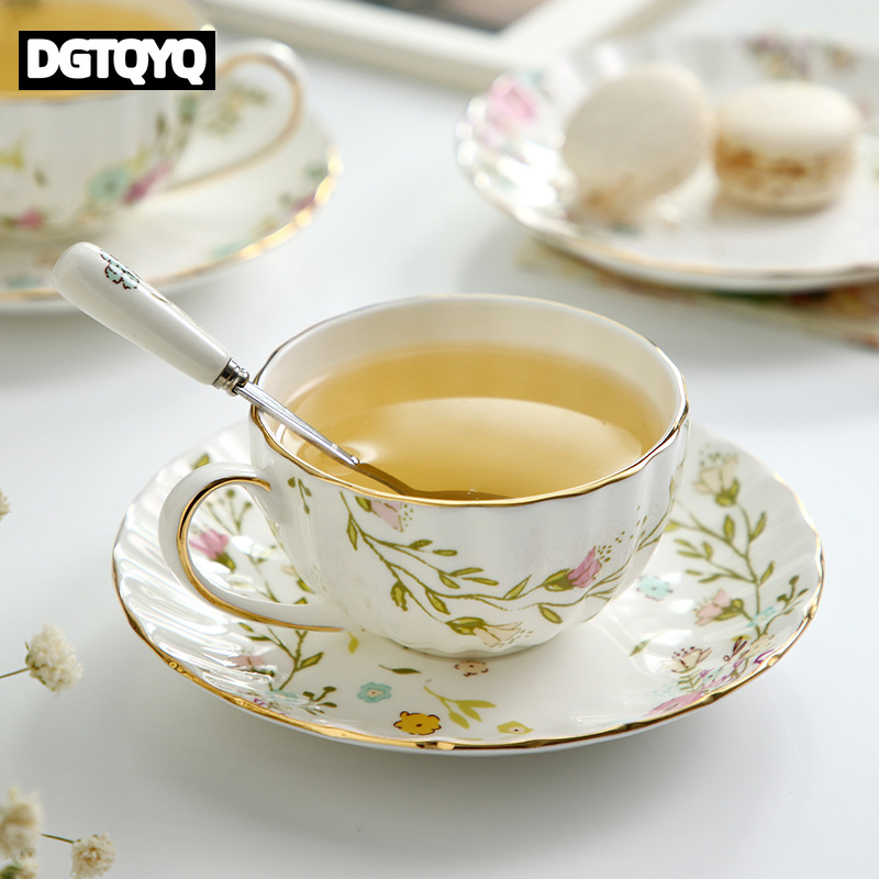 2 Parça Vintage Çiçek Desenli  - Espresso Cup Saucer incelemesi ve fiyatı