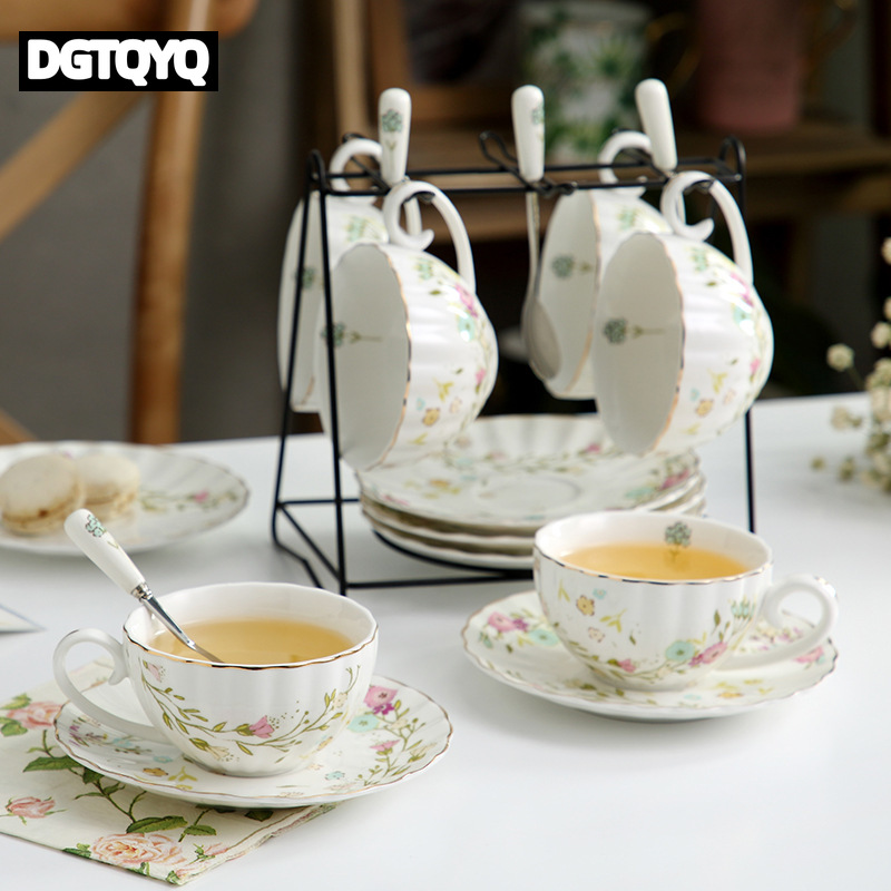 2 Parça Vintage Çiçek Desenli  - Espresso Cup Saucer incelemesi ve fiyatı