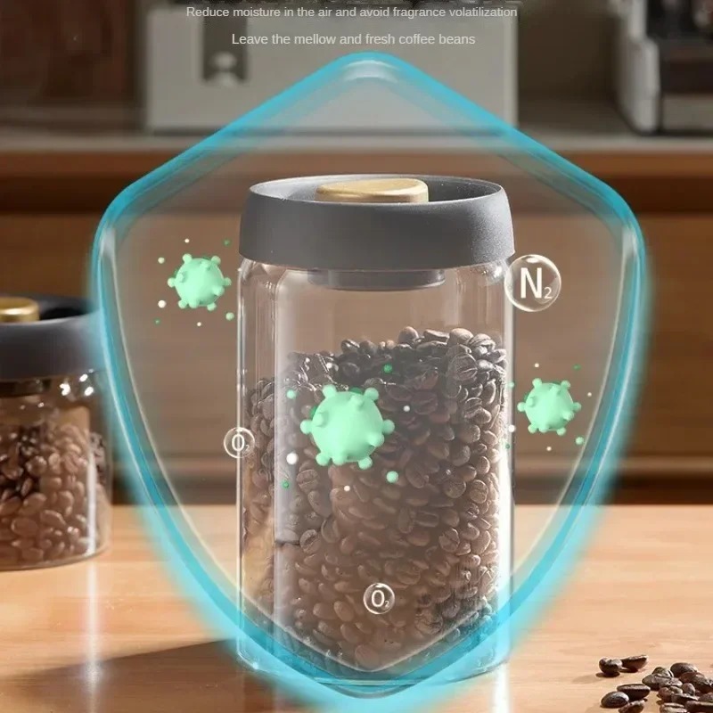 Manuel Vakumlu Kavanoz, Yüksek - Coffee Tea Containers incelemesi ve fiyatı