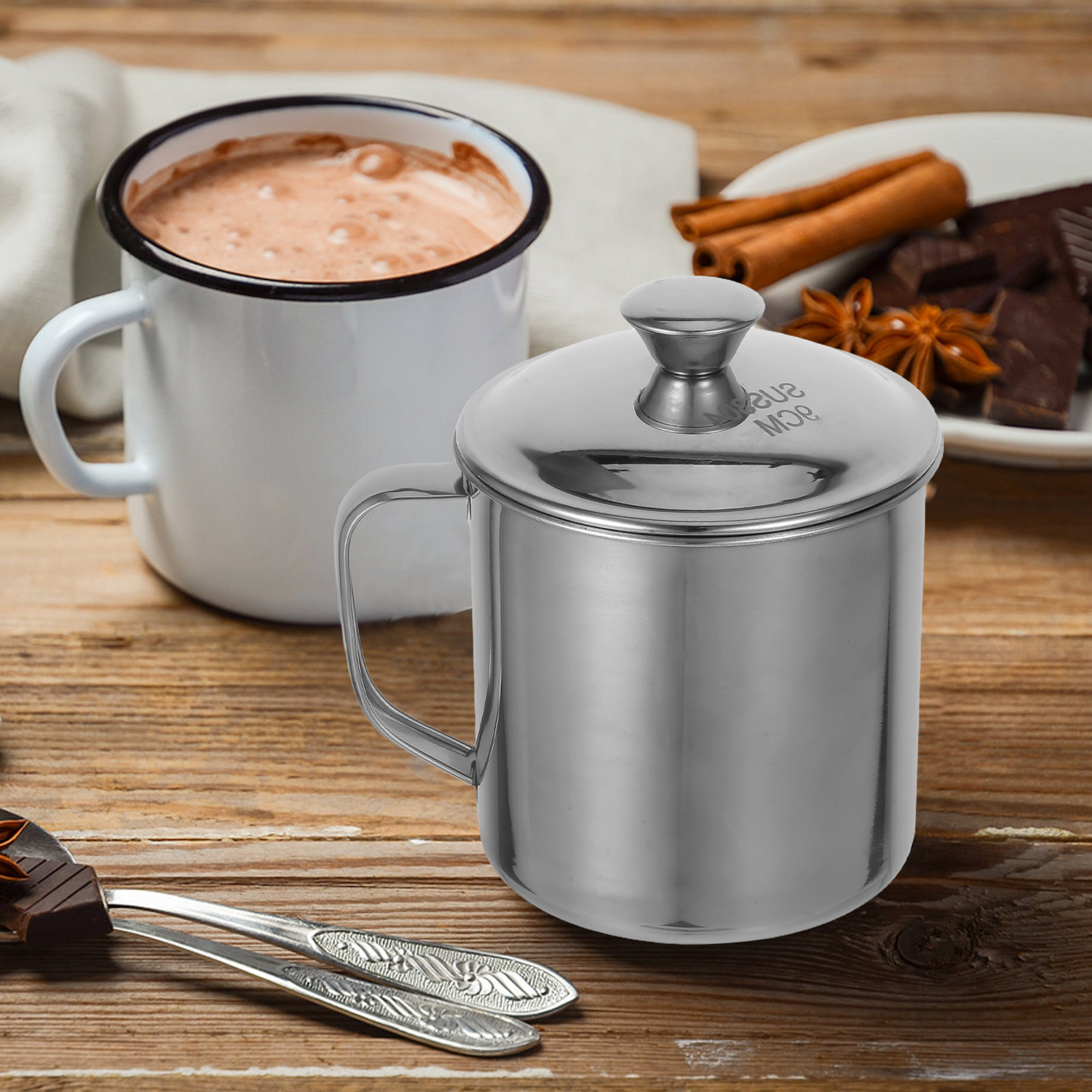 Paslanmaz Çelik Çift Katmanlı  - Coffee Tea Mugs incelemesi ve fiyatı