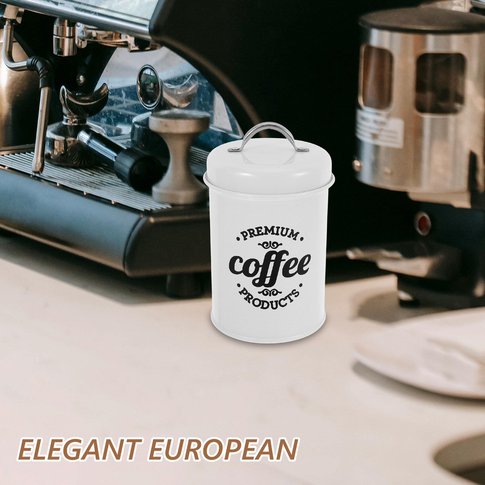 Mühürlü Demir Kap Seti, Kahve  - Coffee Tea And Sugar Canisters incelemesi ve fiyatı