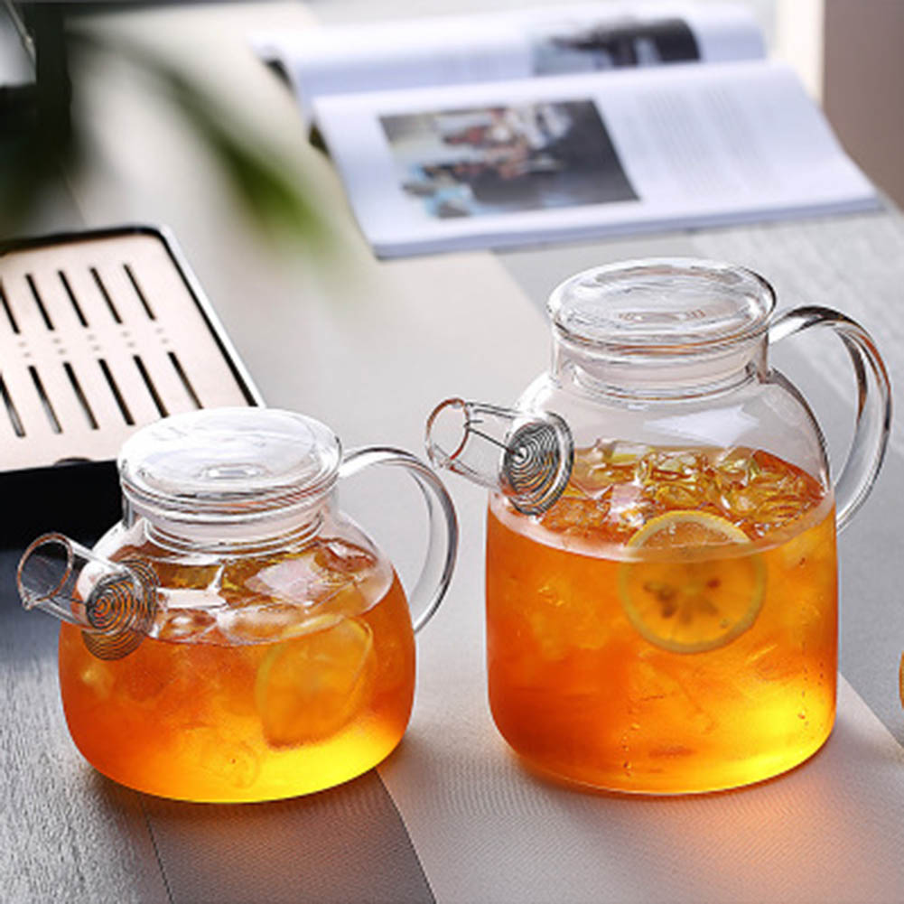 1000/1600ml şeffaf borosilikat - Coffee Tea Flower incelemesi ve fiyatı