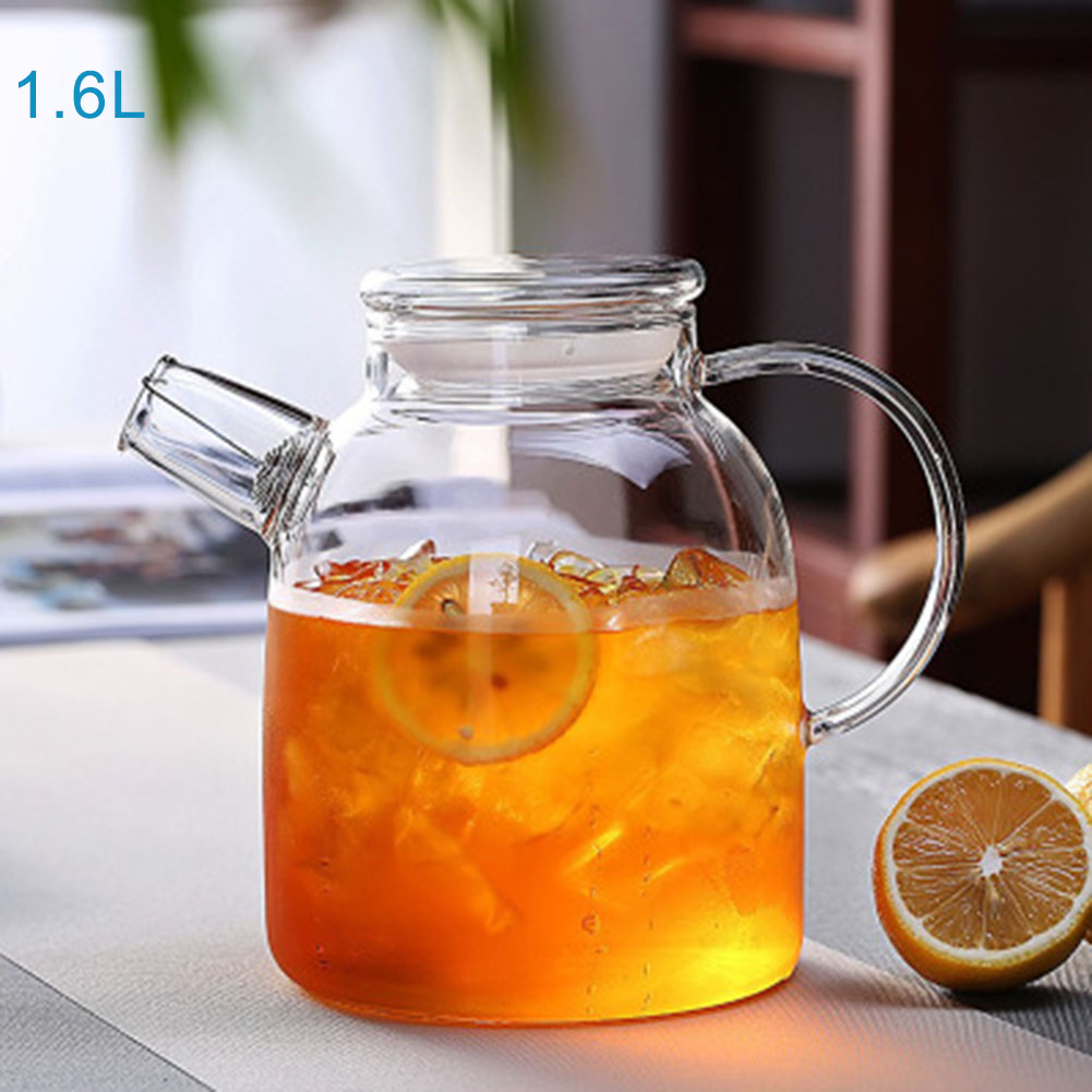 1000/1600ml şeffaf borosilikat - Coffee Tea Flower incelemesi ve fiyatı