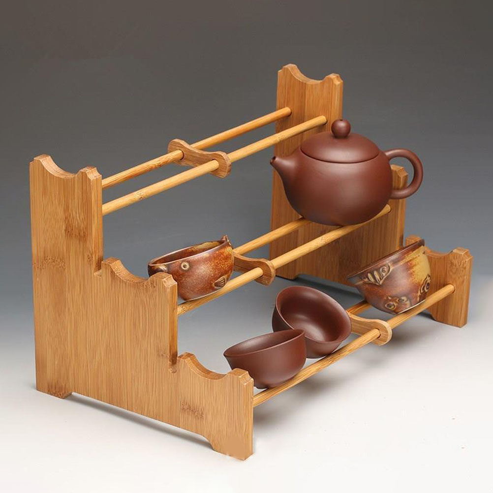 Bambu Çay Fincanı Saklama Rafı - Coffee Tea Room incelemesi ve fiyatı