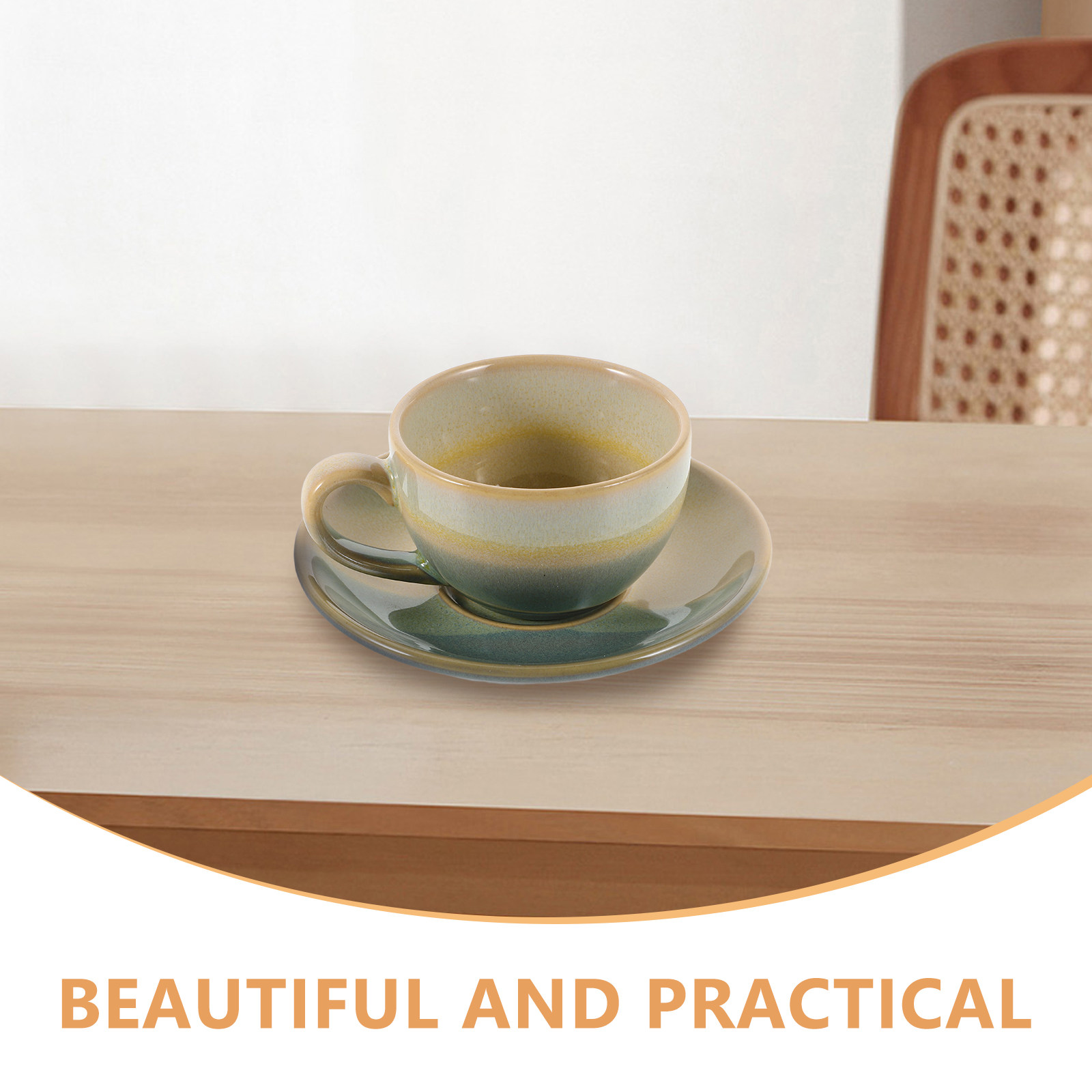 1 Takım Seramik Kahve Fincanı  - Espresso Cup Saucer incelemesi ve fiyatı