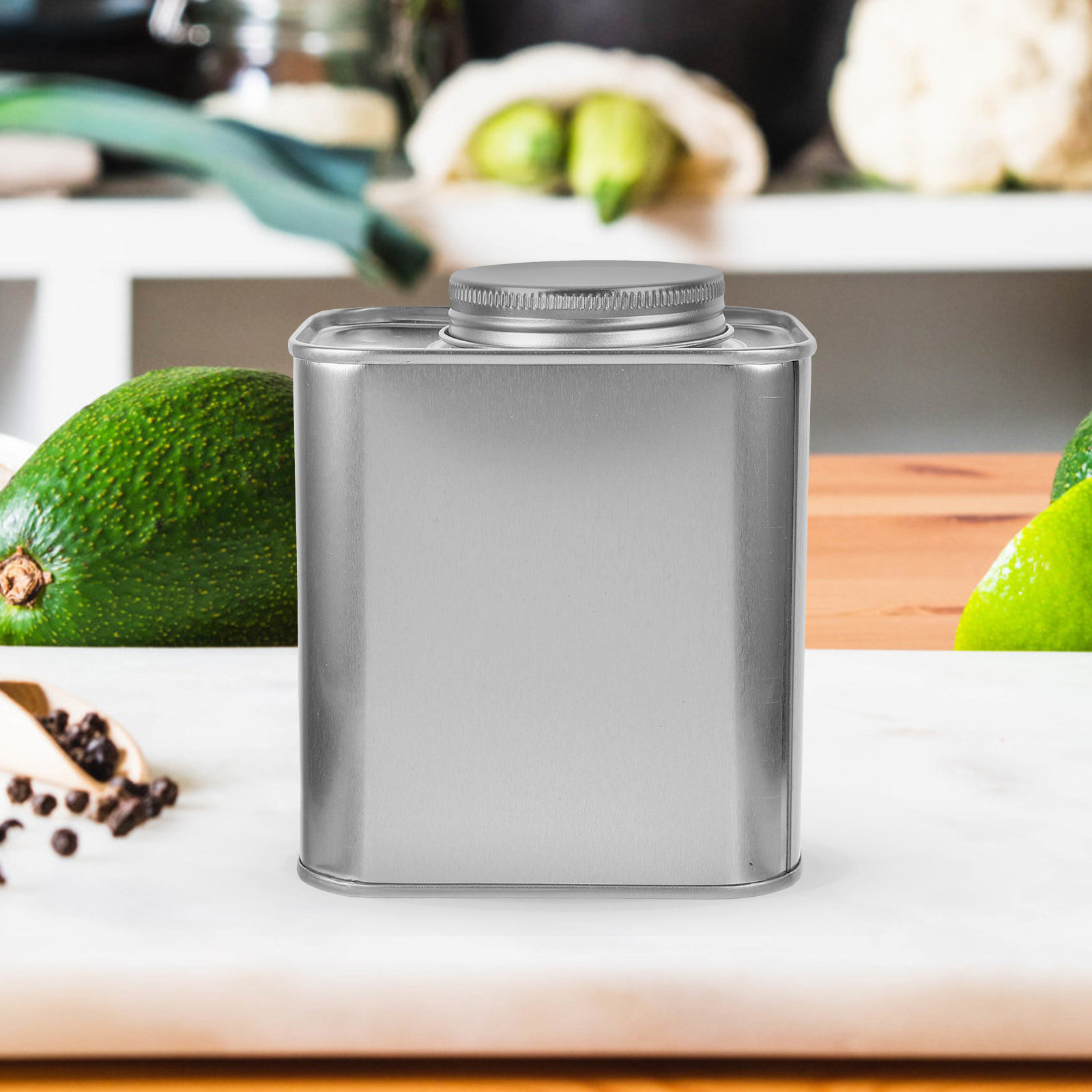 4 Adet Teneke Çay Kahve Şeker  - Coffee Tea And Sugar Canisters incelemesi ve fiyatı