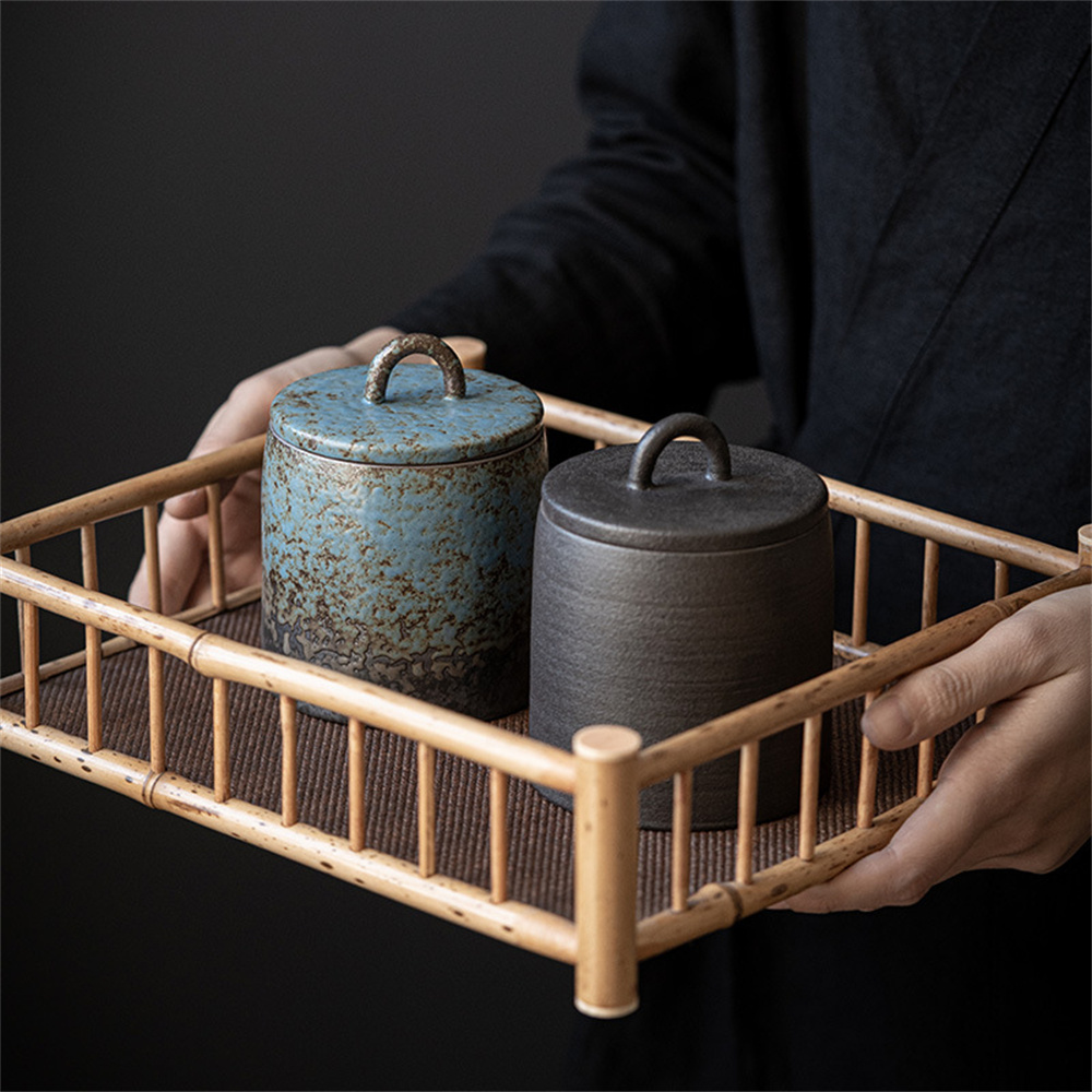 Seramik Çay Caddy Mühürlü Kava - Coffee Tea And Sugar Canisters incelemesi ve fiyatı