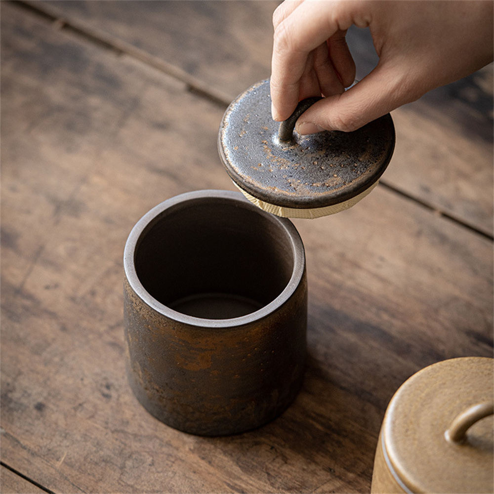 Seramik Çay Caddy Mühürlü Kava - Coffee Tea And Sugar Canisters incelemesi ve fiyatı