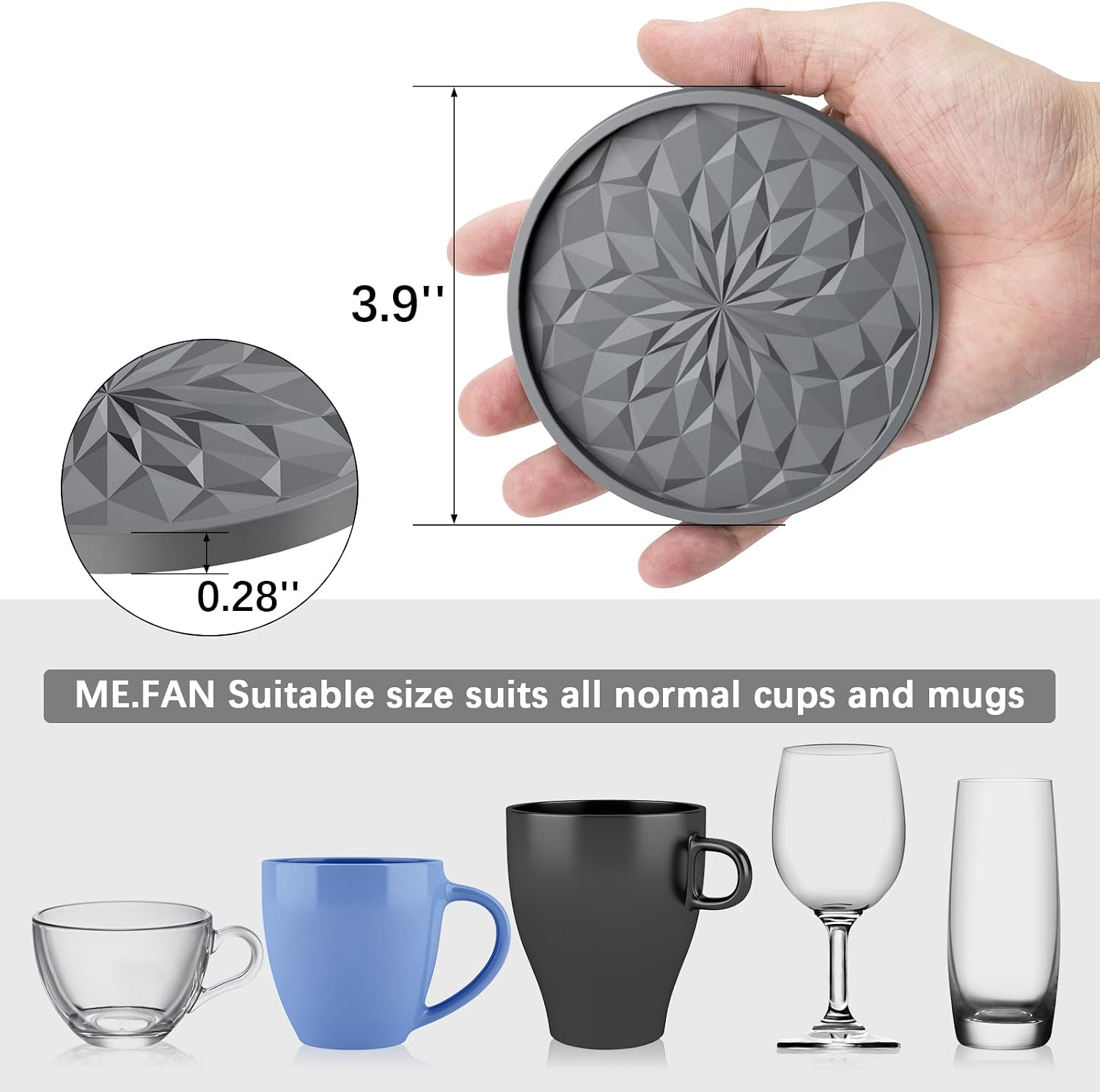 Silikon Bardak Altlıkları ve T - Coffee Tea Images incelemesi ve fiyatı