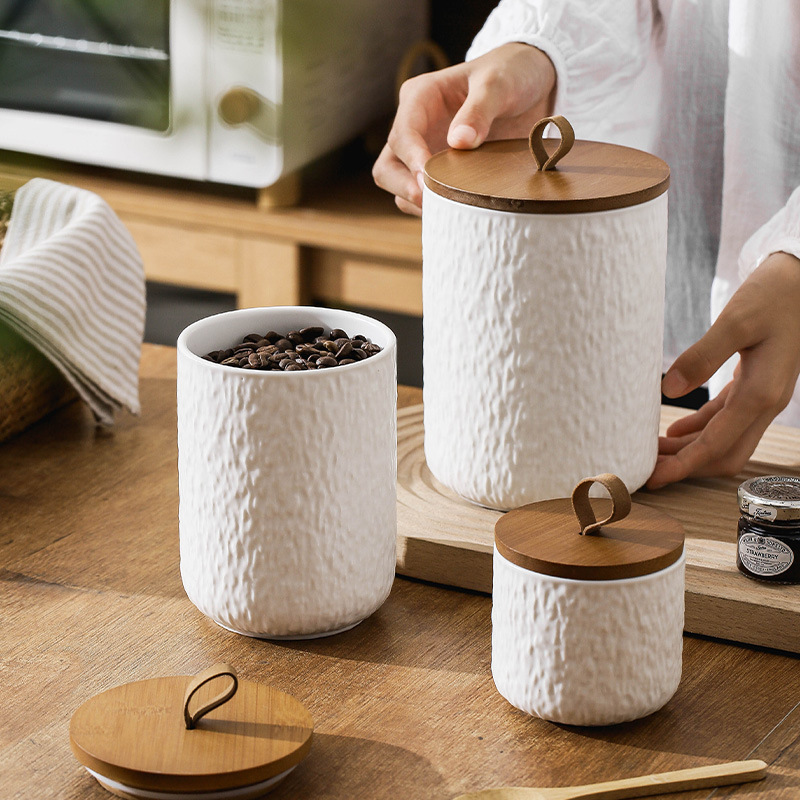 Kaya Desenli Seramik Çay Sakla - Coffee Tea And Sugar Canisters incelemesi ve fiyatı