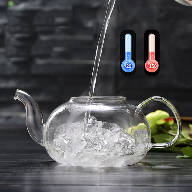600/800 ml Isıya Dayanıklı Cam - Coffee Tea Flower incelemesi ve fiyatı