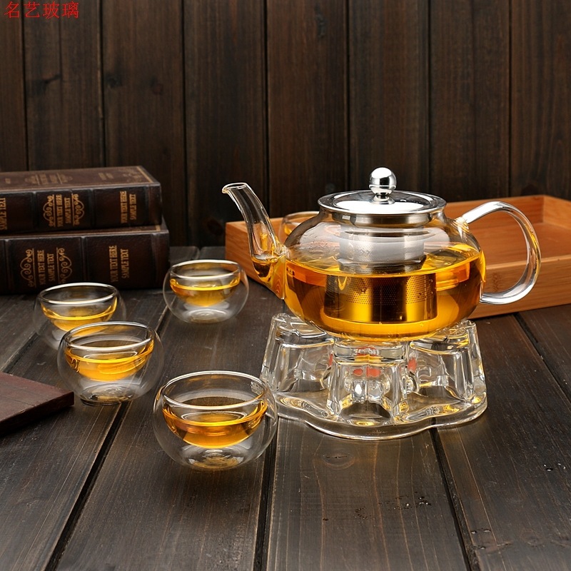 600/800 ml Isıya Dayanıklı Cam - Coffee Tea Flower incelemesi ve fiyatı