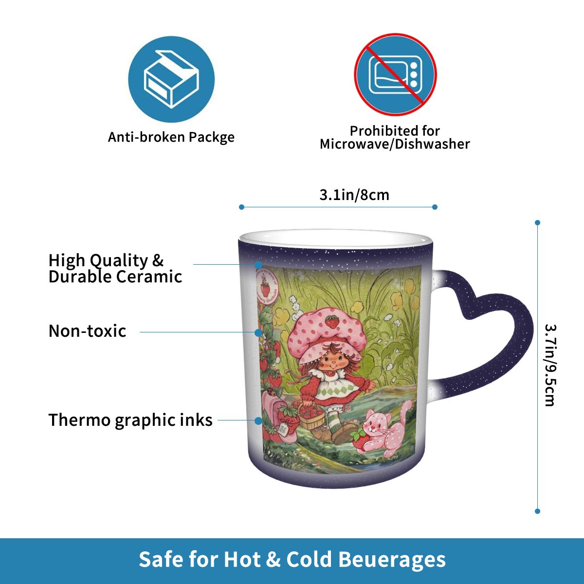 Strawberry ShortCake Kupa Gibi - Coffee Tea Like incelemesi ve fiyatı