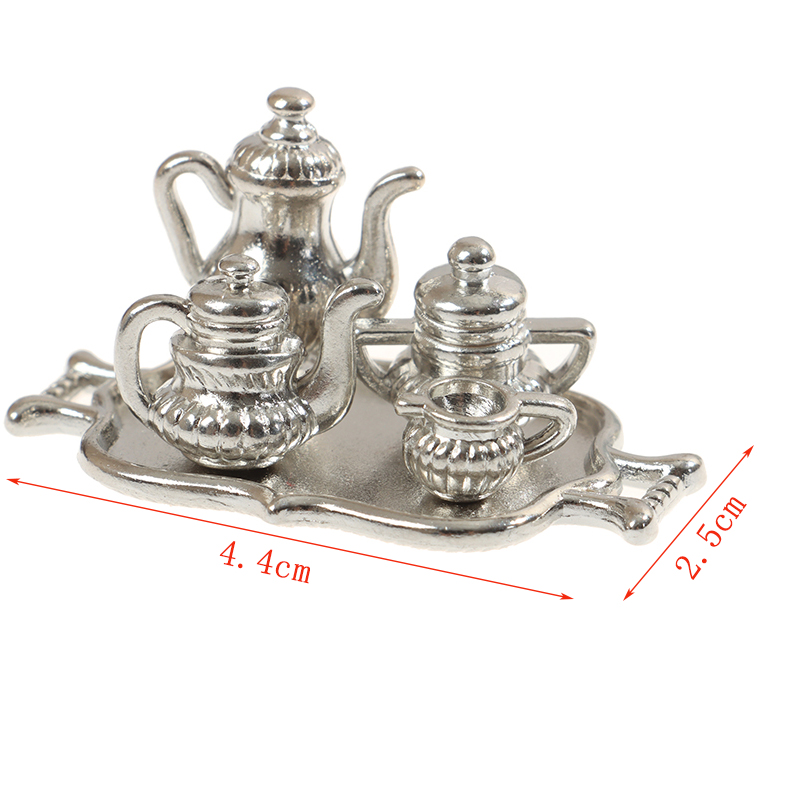 Dollhouse minyatür gümüş Metal - Young Tea Coffee incelemesi ve fiyatı
