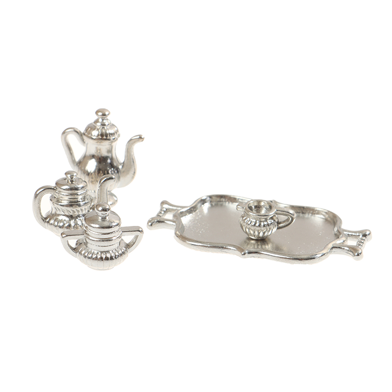 Dollhouse minyatür gümüş Metal - Young Tea Coffee incelemesi ve fiyatı