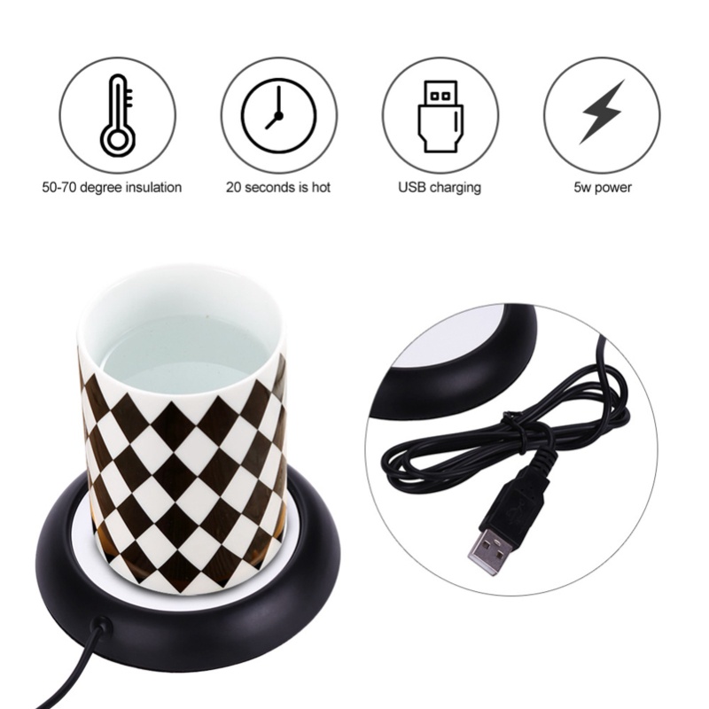 Isıtmalı İçecek USB Ahşap Dese - Coffee Tea Warmer incelemesi ve fiyatı
