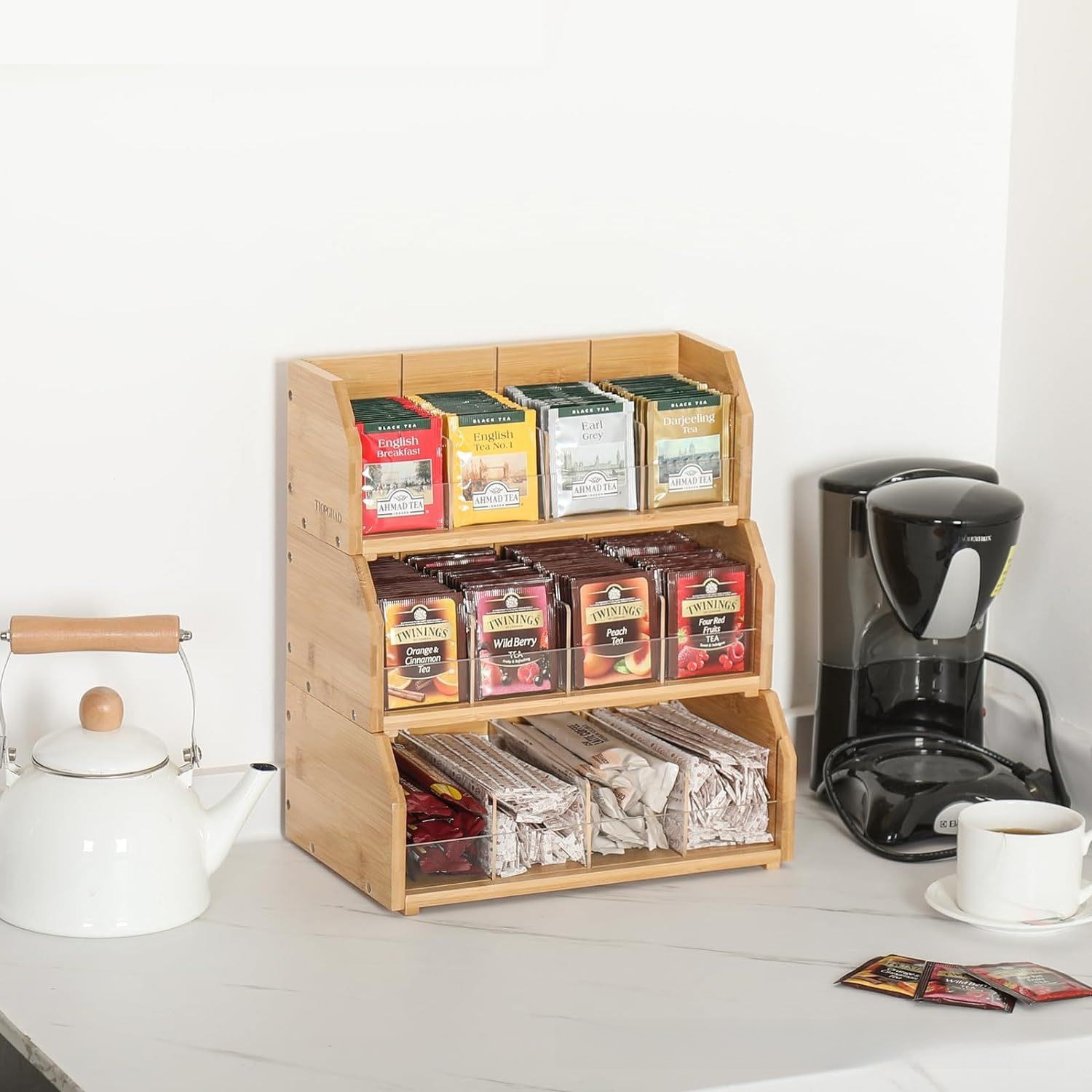 Bambu Çay Poşeti Saklama Kutus - Coffee Tea Room incelemesi ve fiyatı