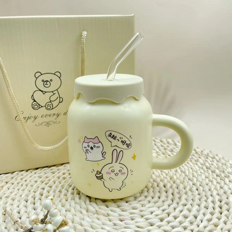 Chiikawa Seramik Kupa Kapaklı  - Coffee Tea Japan incelemesi ve fiyatı