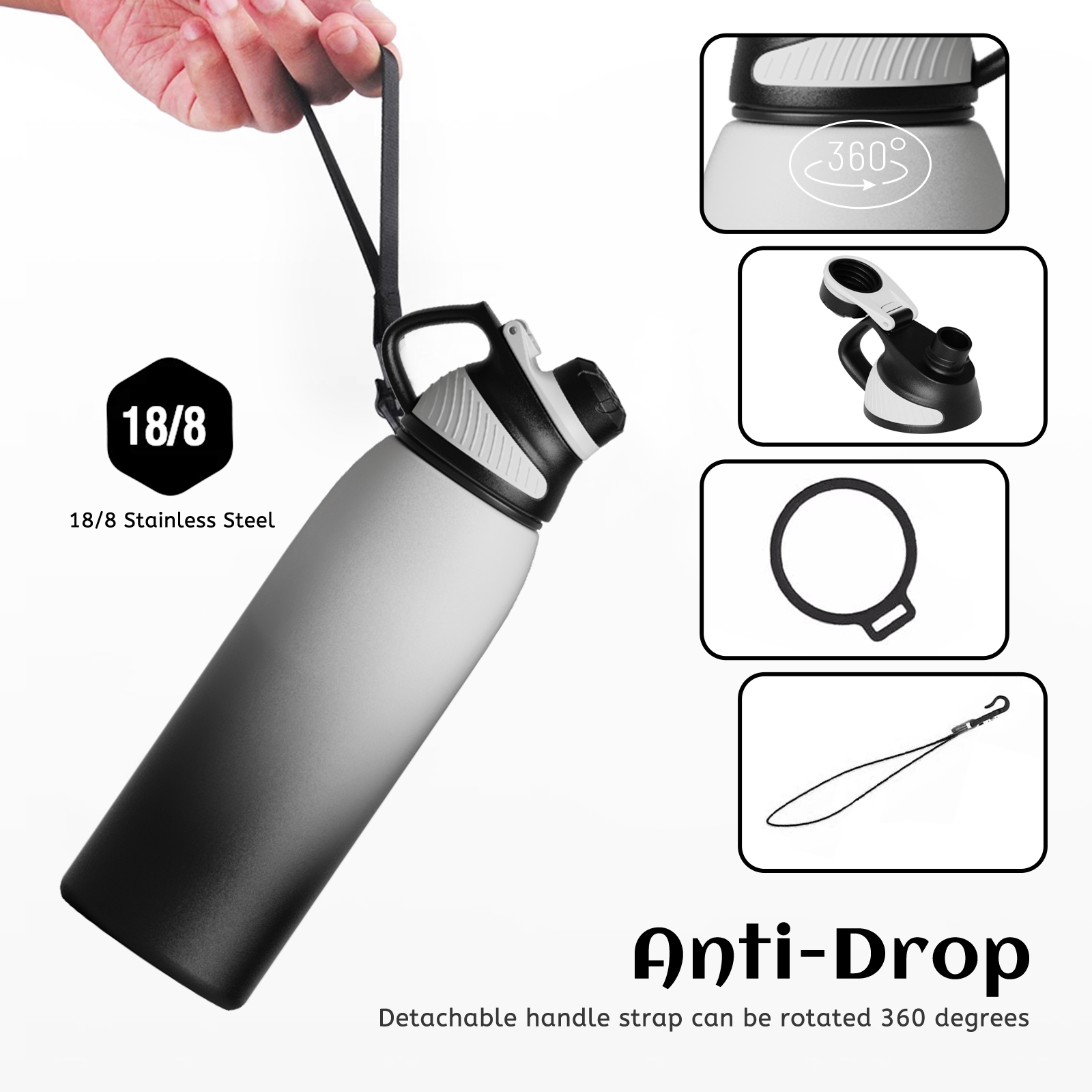 FEIJIAN-Manyetik Kapaklı Pasla - Cold Brew Bottle incelemesi ve fiyatı