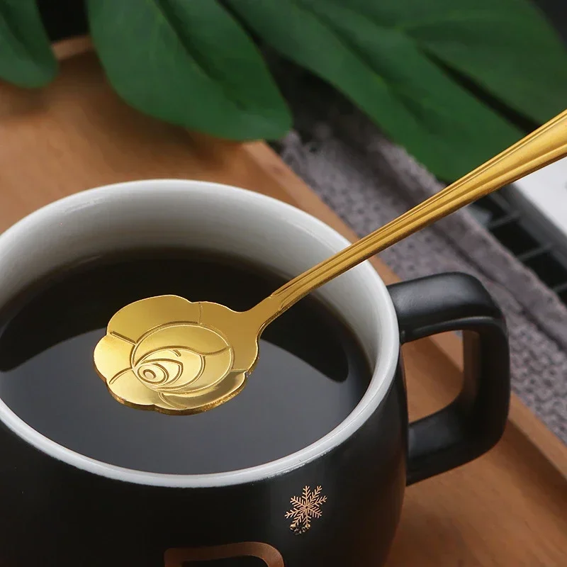 Paslanmaz Çelik Kiraz Gül Çiçe - Coffee Tea Flower incelemesi ve fiyatı