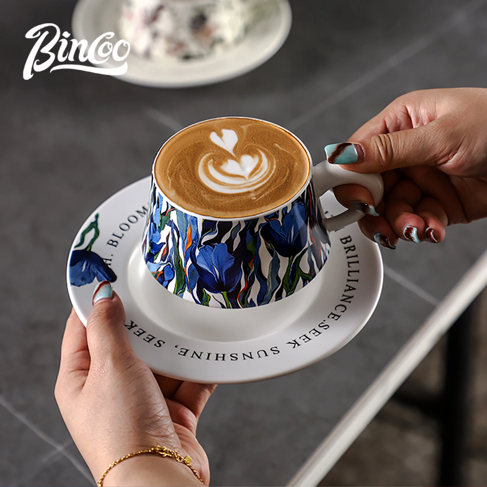 BINCOO 260ml Seramik Kahve Fin - Espresso Cup Saucer incelemesi ve fiyatı