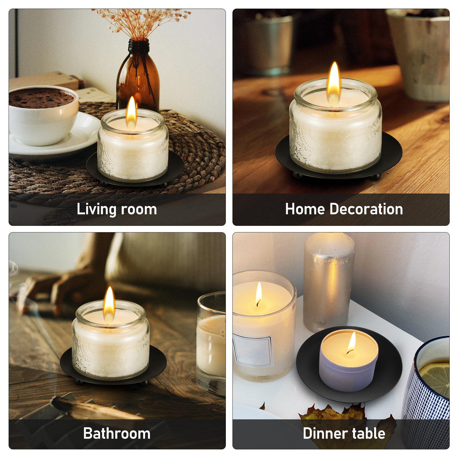 4 Adet Demir Tutucu Minimalist - Coffee Tea Room incelemesi ve fiyatı