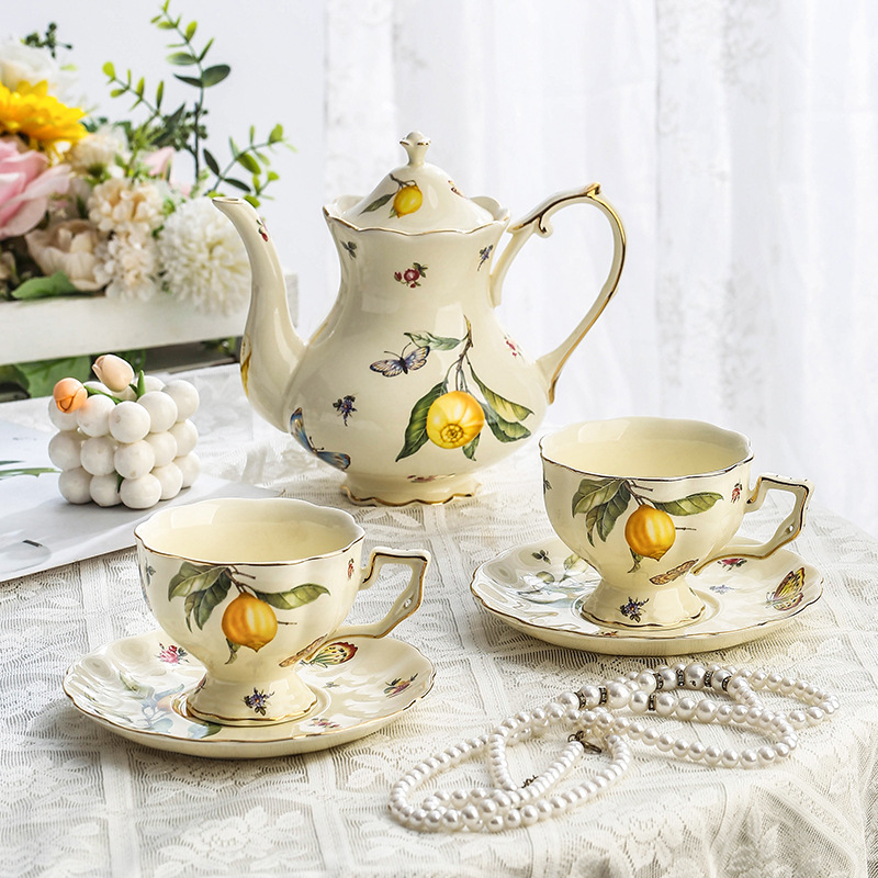 Vintage Limon Çaydanlık Kahve  - Espresso Cup Saucer incelemesi ve fiyatı