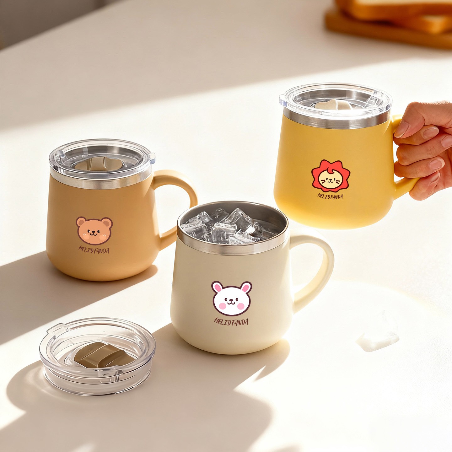 430ML Çizgi Film Desenli 316 P - Coffee Tea Warmer incelemesi ve fiyatı