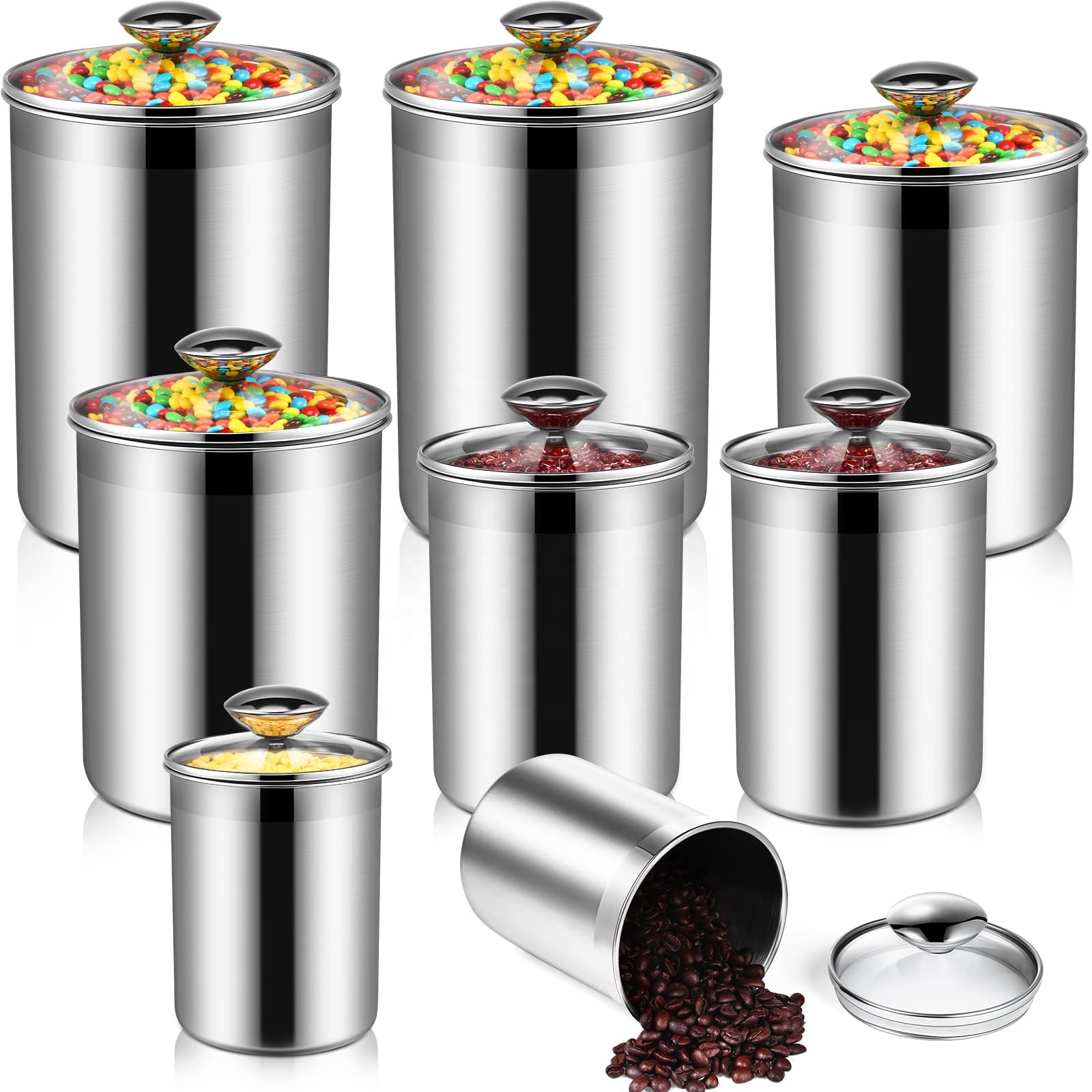 Gıda Saklama Kapları Çay Kahve - Coffee Tea And Sugar Canisters incelemesi ve fiyatı